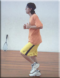 Get fit to play squash